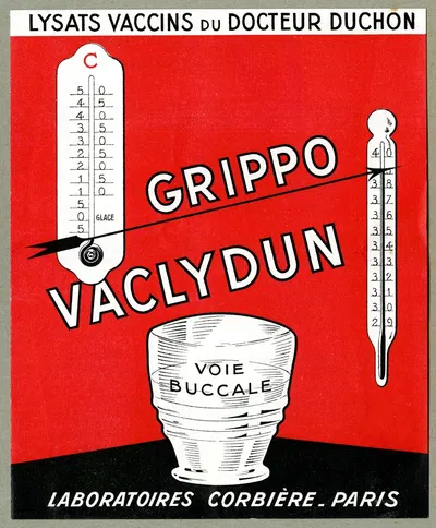 Grippo Vaclydun by Laboratoires pharmaceutiques Corbière, 1910-1950 — digital art print download