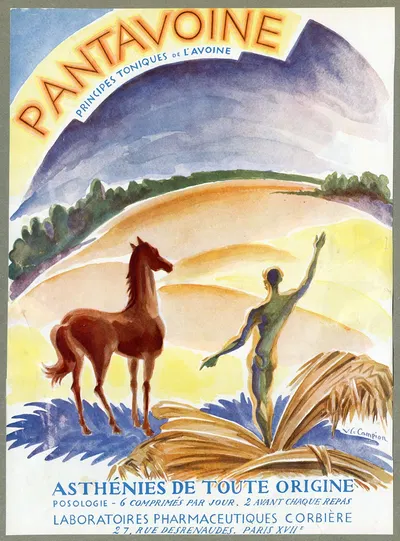 Pantavoine by Laboratoires pharmaceutiques Corbière, 1910-1950 — digital art print download
