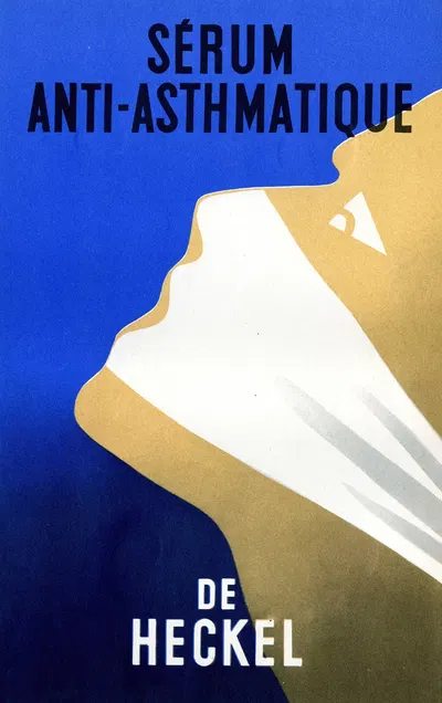 Serum anti asthmatique de Heckel by Laboratoires pharmaceutiques Corbière, 1910-1950 — digital art print download