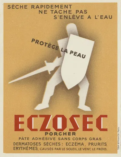 Eczodec by Laboratoires Porcher, 1910-1950 — digital art print download