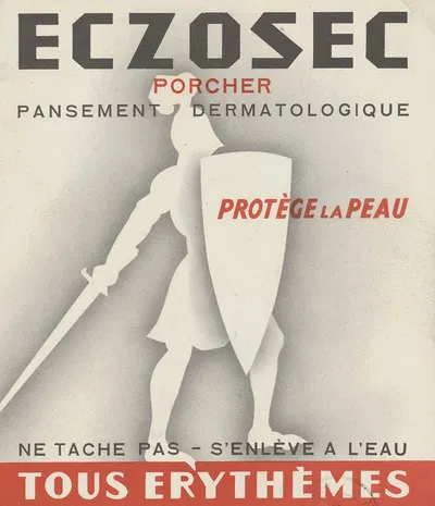 Eczodec by Laboratoires Porcher, 1937 — digital art print download