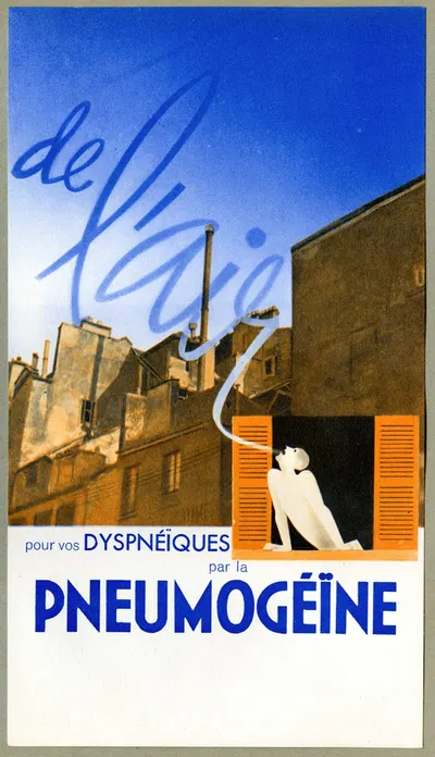 Pneumogéïne by Laboratoires Renard, 1910-1950 — digital art print download