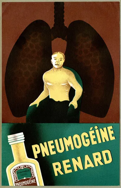 Pneumogéïne Renard by Laboratoires Renard, 1910-1950 — digital art print download