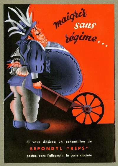 Maigrir sans régime by Laboratoires Reps, 1910-1950 — digital art print download