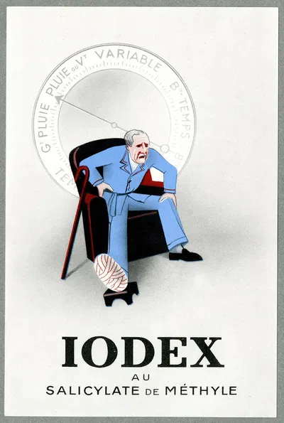 Iodex by Laboratoires Rissa, 1910-1950 — digital art print download