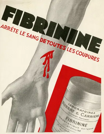 Fibrinine by Лаборатории Робер и Каррьер, 1910-1950 — digital art print download