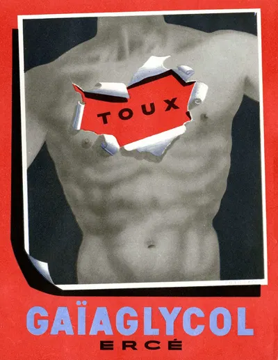 Gaïaglycol by Лаборатории Робер и Каррьер, 1948 — digital art print download