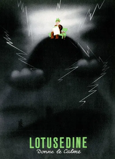 Lotusedine by Laboratoires Roger Fosse, 1939 — digital art print download
