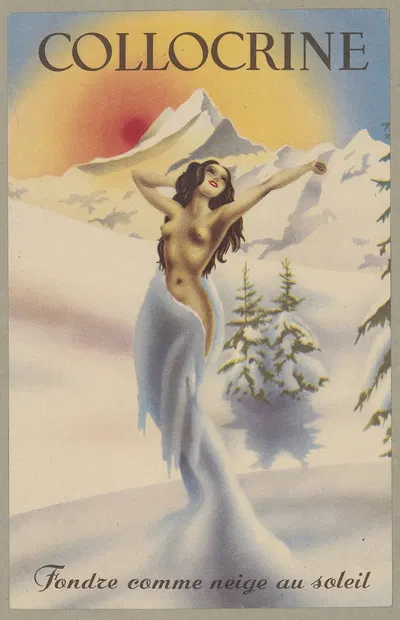 Collocrine by Laboratoires Roland-Marie, 1910-1950 — digital art print download