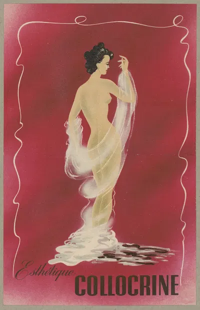 Collocrine by Laboratoires Roland-Marie, 1910-1950 — digital art print download