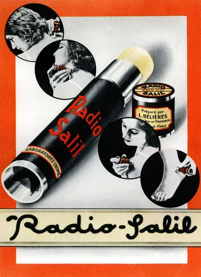 Radio-Salil by Laboratoires Uromil, 1935 — digital art print download