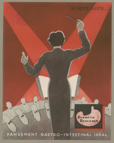 Bismuth Desleaux by Laboratoire Lancosme, 1910-1950 — digital art print download