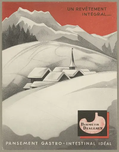 Bismuth Desleaux by Laboratoire Lancosme, 1910-1950 — digital art print download