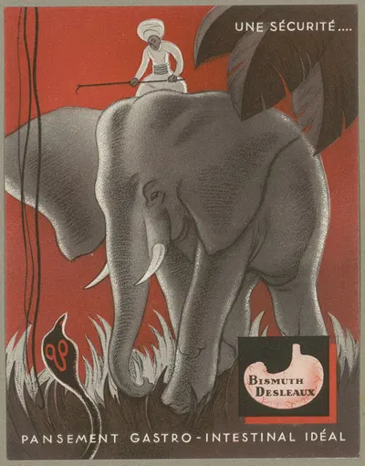 Bismuth Desleaux by Laboratoire Lancosme, 1910-1950 — digital art print download