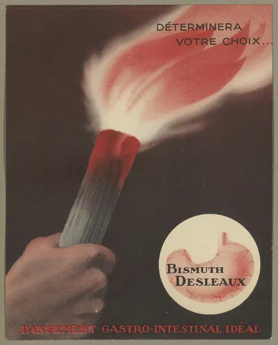 Bismuth Desleaux by Laboratoire Lancosme, 1910-1950 — digital art print download