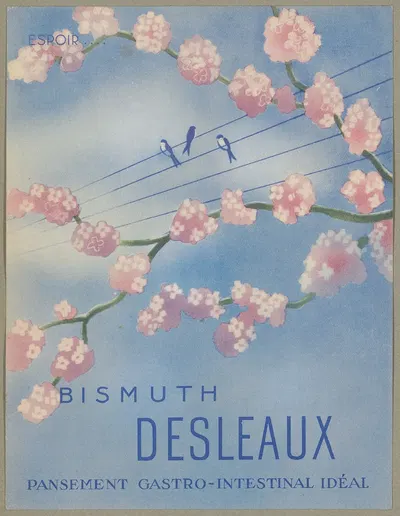 Bismuth Desleaux by Laboratoire Lancosme, 1910-1950 — digital art print download