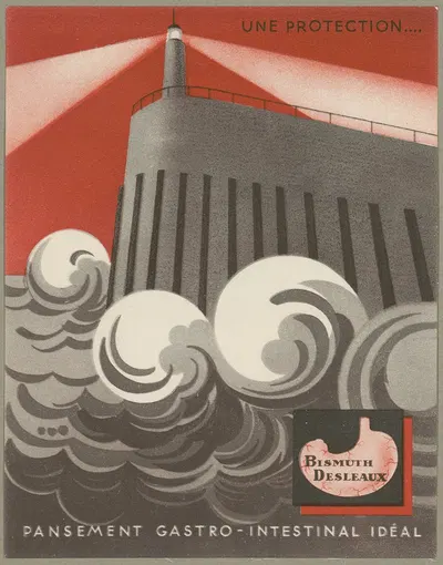 Bismuth Desleaux by Laboratoire Lancosme, 1910-1950 — digital art print download