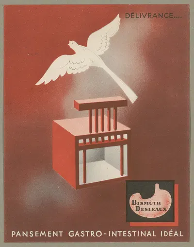 Bismuth Desleaux by Laboratoire Lancosme, 1910-1950 — digital art print download