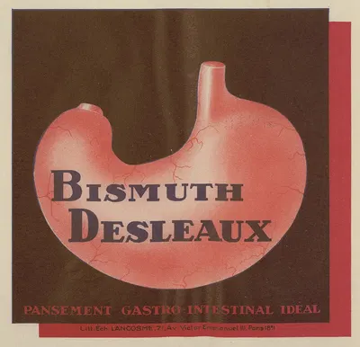 Bismuth Desleaux by Laboratoire Lancosme, 1910-1950 — digital art print download