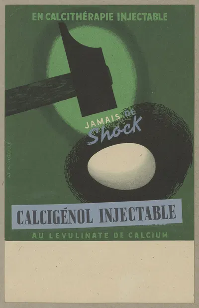 Calcigénol injectable by Марселлен Озоль, 1910-1950 — digital art print download