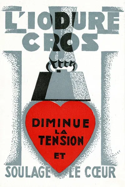 L'iodure Cros by M. Mallet, 1910-1950 — digital art print download