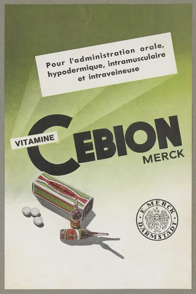 Cébion Merck by Merck, 1910-1950 — digital art print download