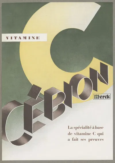 Cébion Merck by Merck, 1910-1950 — digital art print download