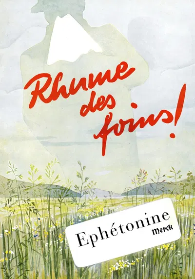 Ephétonine by Merck, 1910-1950 — digital art print download