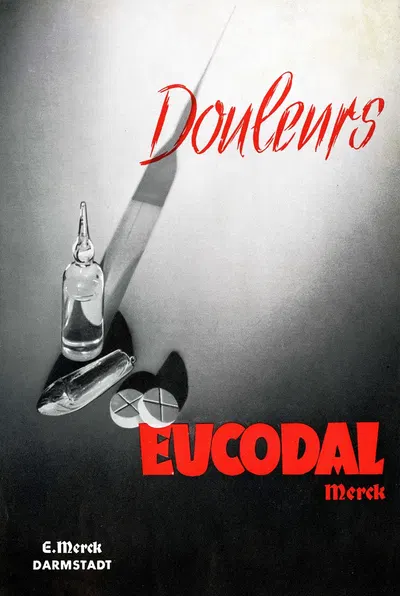 Eucodal by Merck, 1910-1950 — digital art print download
