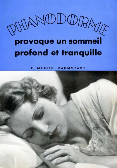 Phanodorme by Merck, 1910-1950 — digital art print download
