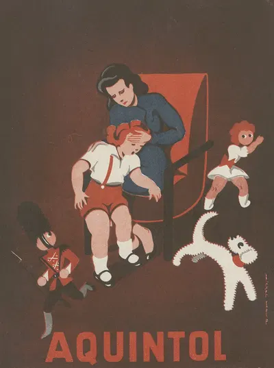 Aquintol by Michel Hova, 1950 — digital art print download