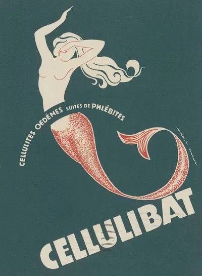 Cellulibat by Michel Hova, 1910-1950 — digital art print download