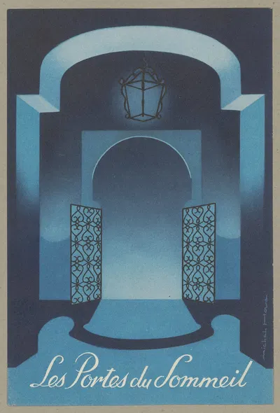 Les portes du sommeil ; Bromical by Michel Hova, 1910-1950 — digital art print download