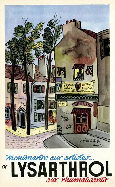 Lysarthrol by Perrot, 1910-1950 — digital art print download