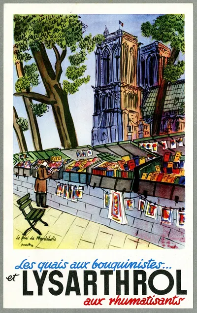 Lysarthrol by Perrot, 1910-1950 — digital art print download