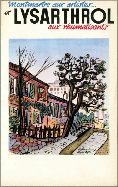 Lysarthrol by Perrot, 1939 — digital art print download
