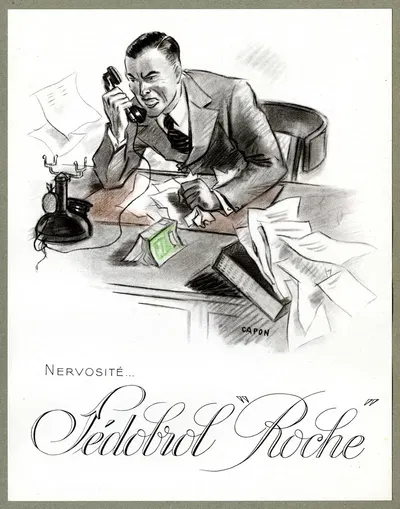 Fédobrol 'Roche' by Produits F. Hoffmann-La Roche & Cie, 1910-1950 — digital art print download