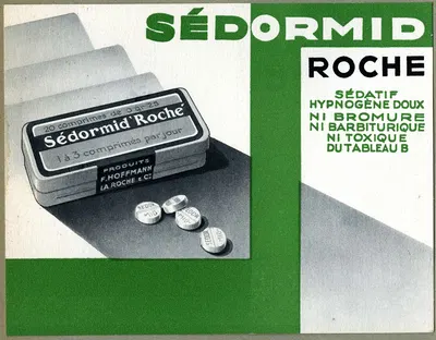 Sédormid by Produits F. Hoffmann-La Roche & Cie, 1910-1950 — digital art print download