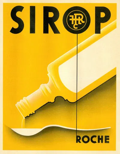 Sirop Roche by Produits F. Hoffmann-La Roche & Cie, 1910-1950 — digital art print download