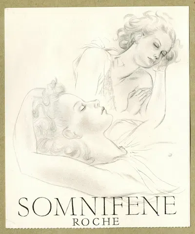 Somnifene by Produits F. Hoffmann-La Roche & Cie, 1910-1950 — digital art print download