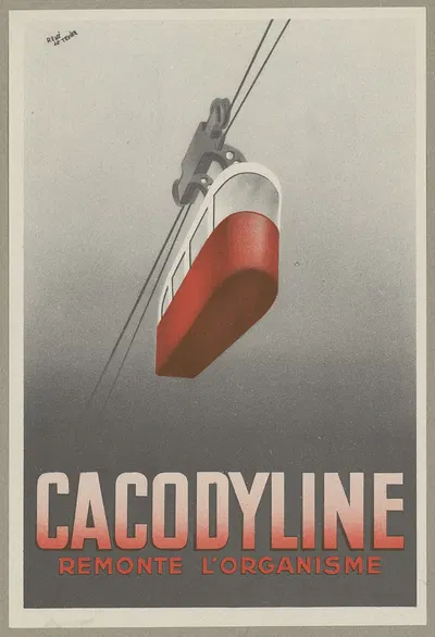 Cacodyline by René Le Texier, 1910-1950 — digital art print download