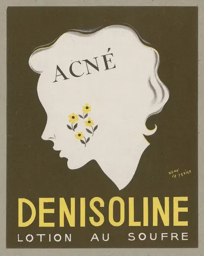 Denisoline by René Le Texier, 1910-1950 — digital art print download