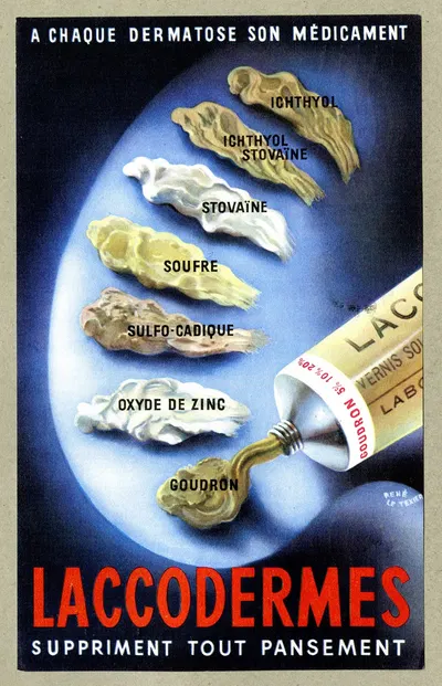 Laccodermes by René Le Texier, 1948 — digital art print download