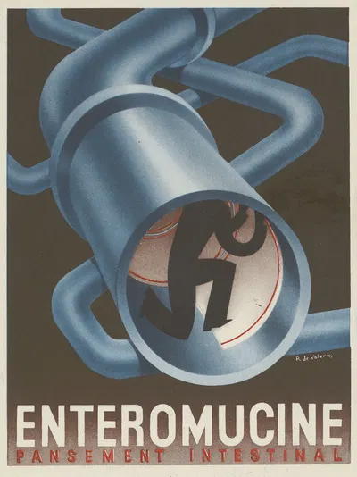 Enteromucine by Roger de Valerio, 1910-1950 — digital art print download