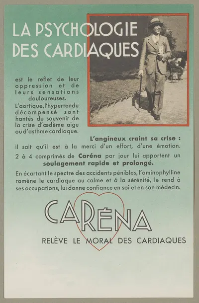 Caréna Ouabaïne by Société d'applications pharmacodynamiques, 1910-1950 — digital art print download