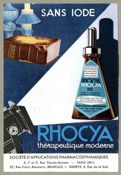 Rhocya by Société d'applications pharmacodynamiques, 1910-1950 — digital art print download