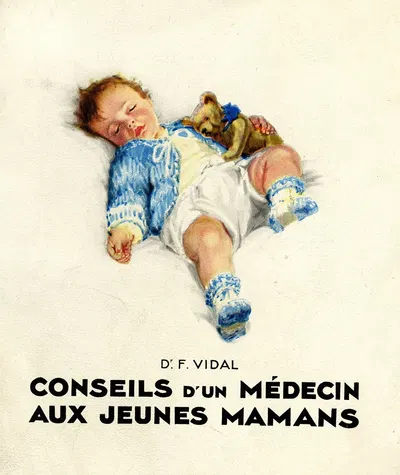Conseils d'un médecin aux jeunes mamans by Société Nestlé, 1910-1950 — digital art print download