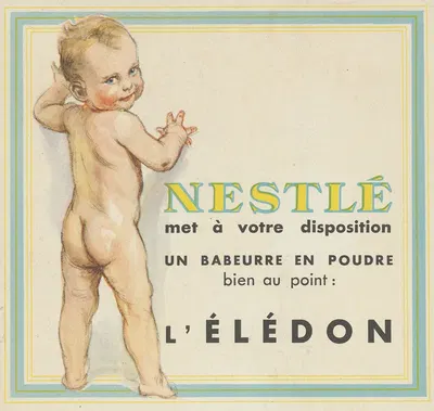 L'Elédon by Société Nestlé, 1910-1950 — digital art print download