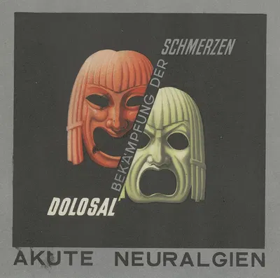 Dolosal – Akute Neuralgien by Парижское общество химической экспансии, 1910-1950 — digital art print download