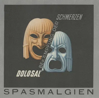 Dolosal – Spasmalgien by Парижское общество химической экспансии, 1910-1950 — digital art print download